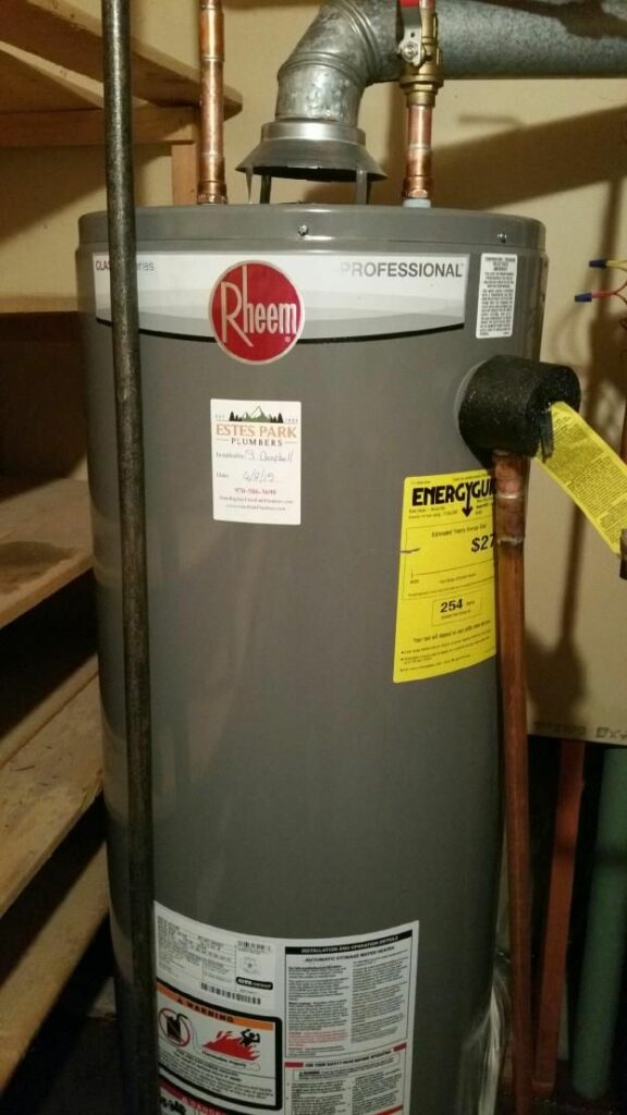 water heater service and installation
